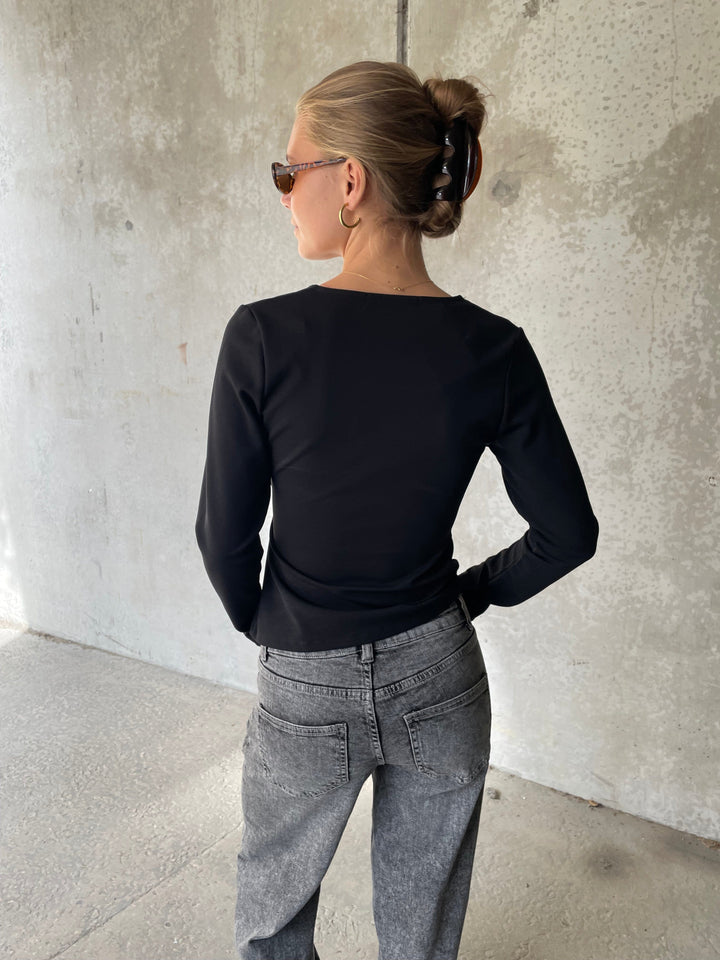 Sisters Point - Kevela-Top 19395 - 000 - Black Blazere 