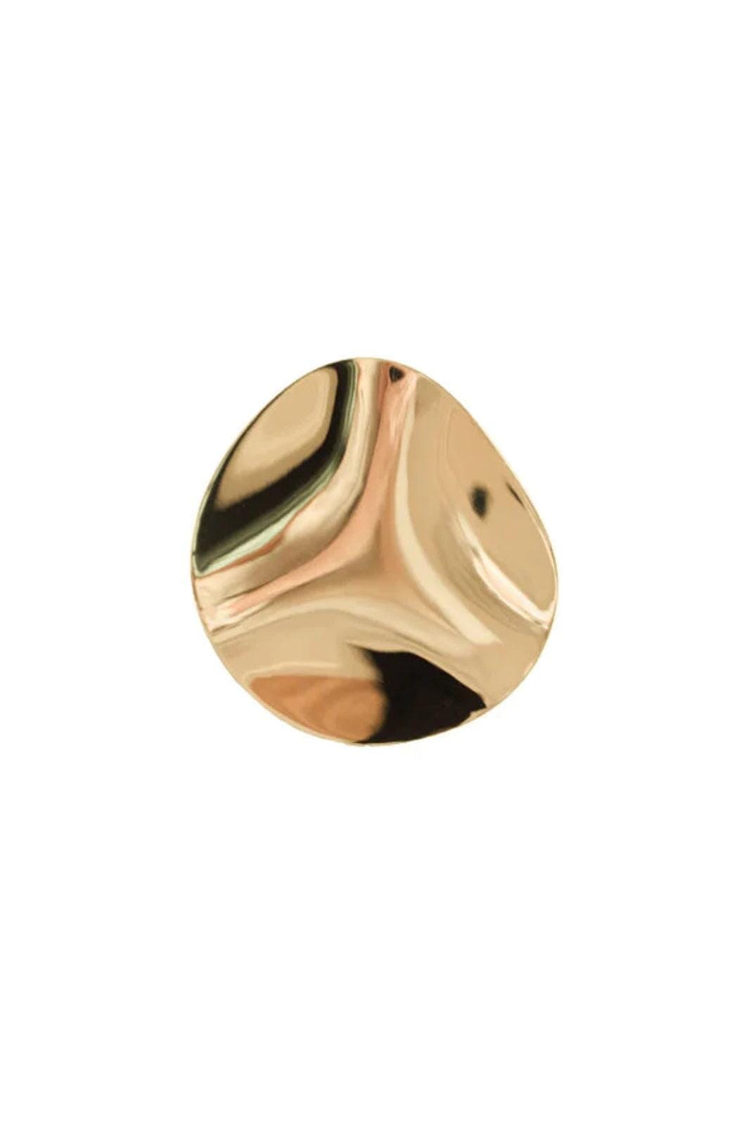 Specktrum - Amalia Knage - Guld | Rund | Stor 3414 - Guld Interiør 