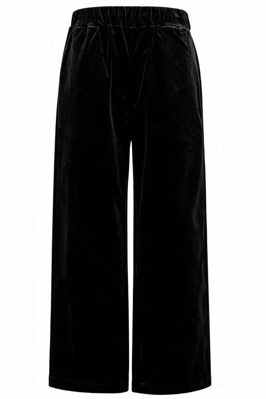Valentin Studio - Courdey Pants Ch165305c - Black Bukser 