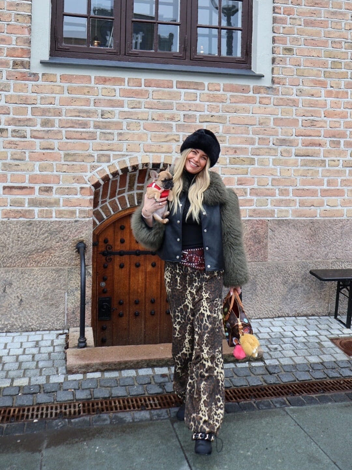 Valentin Studio - Loose Cargo Pants CH165083C - Sand Leo Bukser 