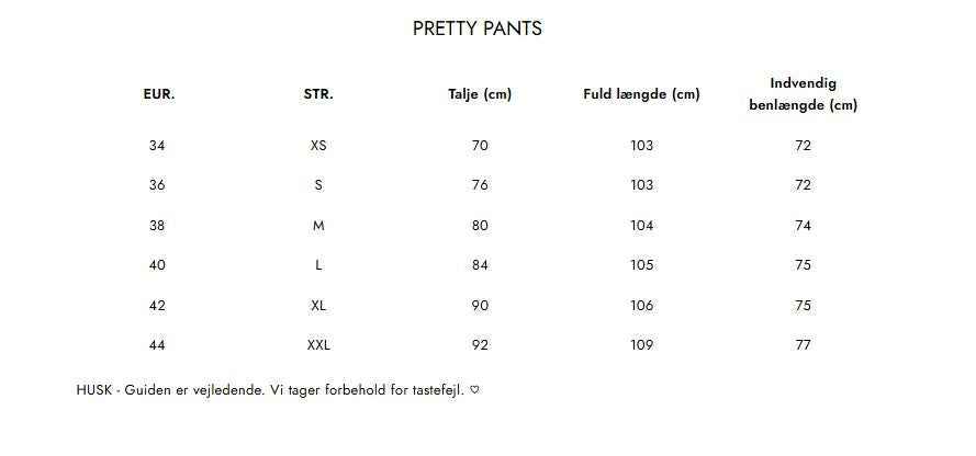 Valentin Studio - Pretty Pants - Navy Bukser 