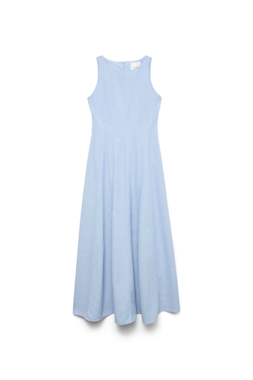 Vero Moda - Vmnorma Sl Maxi Chambray Dress - 5002420 Light Blue Melange