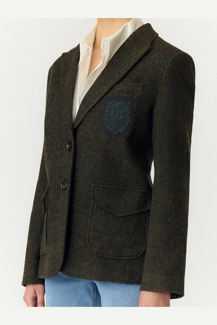 YAS - Yascarolyn Ls Blazer Jacket - 5224036 Dark Olive