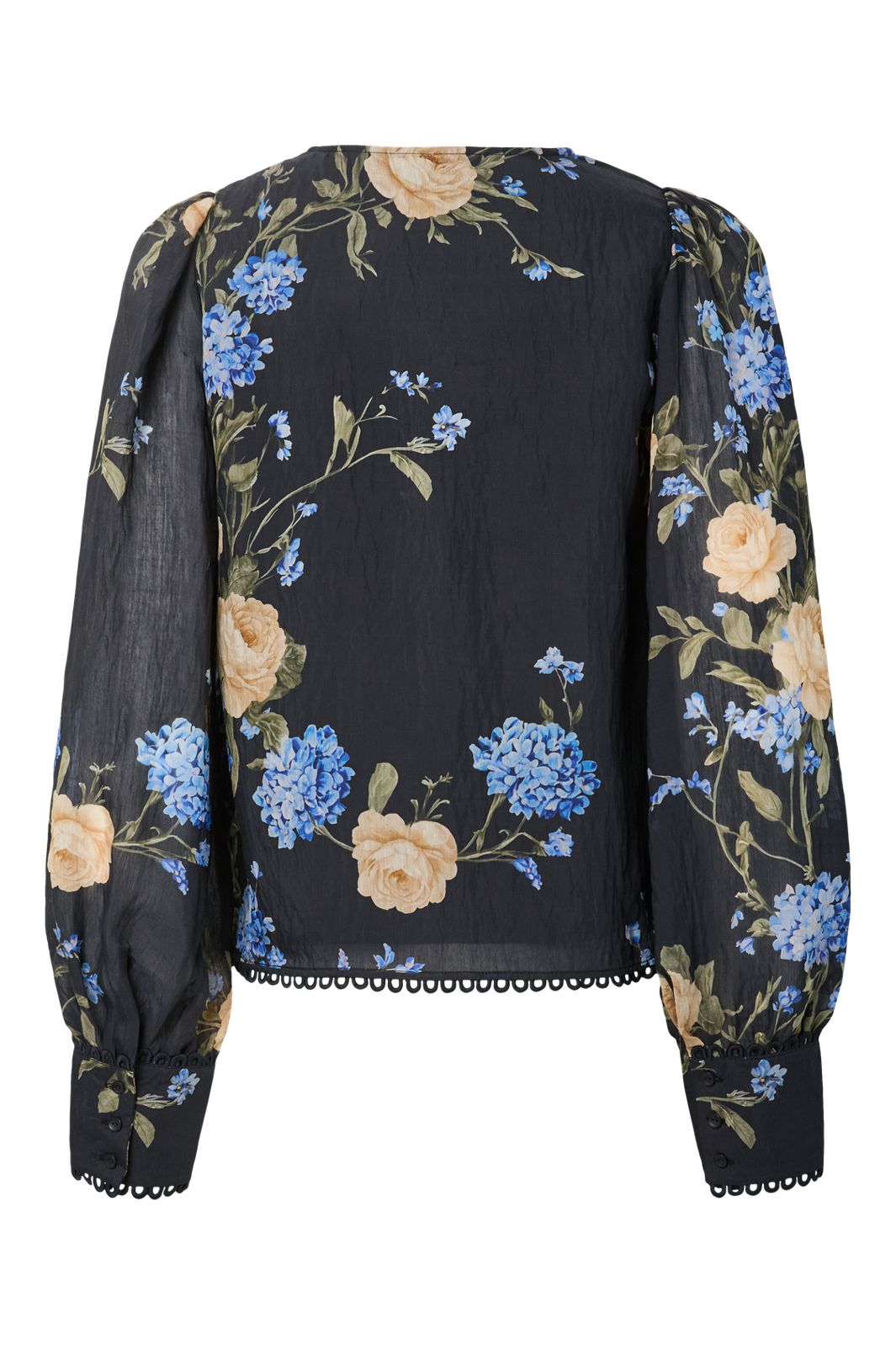 YAS - Yasfloressence Ls Top - 5225694 Black Bluebell
