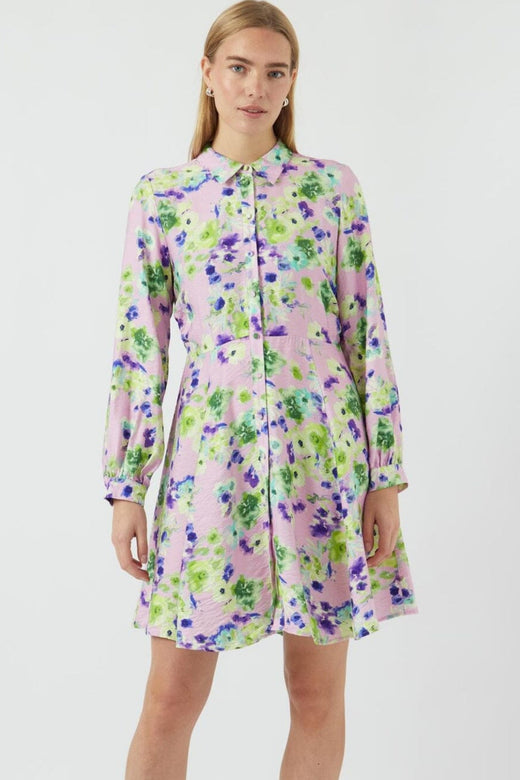 YAS - Yaskaya Ls Shirt Dress - 4710063 Pale Lilac Wilma
