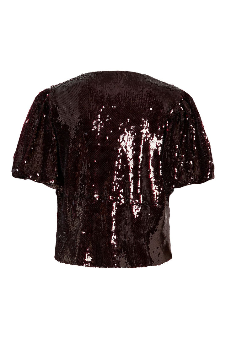 YAS - Yasroyalina 2/4 Sequin Top - 4862794 Port Royale W Sequins